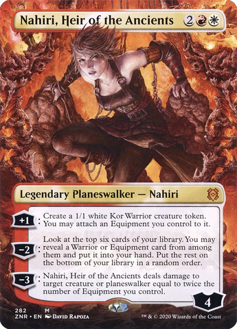 Magic: The Gathering - Zendikar Rising - Nahiri, Heir of the Ancients (282)