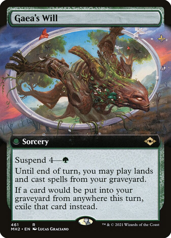 Magic the Gathering - Modern Horizons 2 - Gaea's Will (Extended Art)