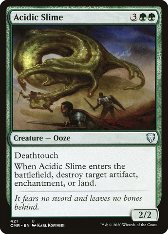 Magic: The Gathering - Commander Legends - Acidic Slime (421)