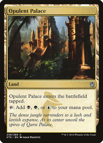 Magic the Gathering - Khans of Tarkir - Opulent Palace