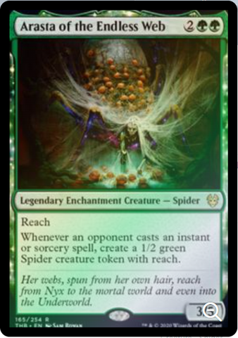 Magic: The Gathering - Theros Beyond Death - Arasta of the Endless Web (165) Foil