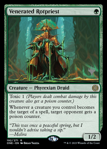 Magic the Gathering - Phyrexia: All Will Be One - Venerated Rotpriest (Promo Pack)
