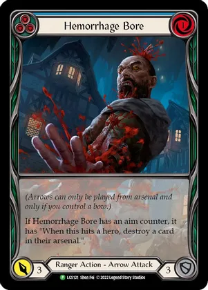 Flesh and blood TCG - Flesh and Blood - Hemorrhage Bore (Blue)