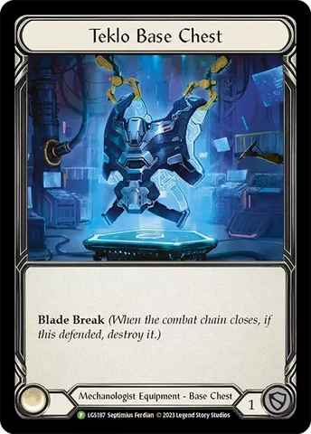 Flesh and blood TCG - Flesh and Blood - Teklo Base Chest - LGS187