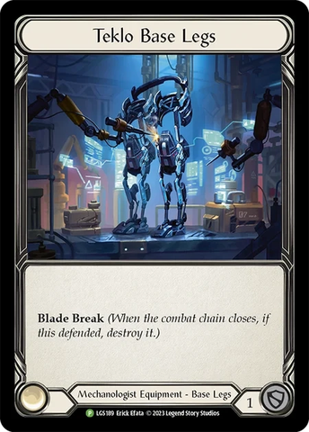 Flesh and blood TCG - Flesh and Blood - Teklo Base Legs - LGS189