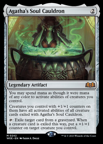 Magic the Gathering - Wilds of Eldraine - Agatha's Soul Cauldron (Promo Pack)