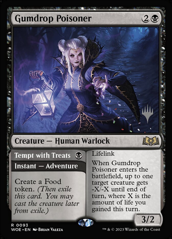 Magic the Gathering - Wilds of Eldraine - Gumdrop Poisoner
