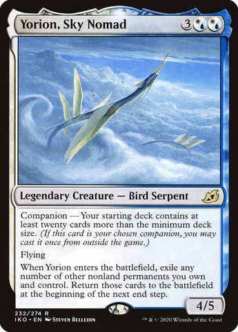 Magic the Gathering - Ikoria: Lair of Behemoths - Yorion, Sky Nomad