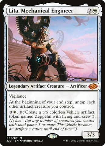Magic the Gathering - Jumpstart 2022 - Lita, Mechanical Engineer