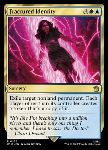 Magic the Gathering - Universes Beyond: Doctor Who - Fractured Identity