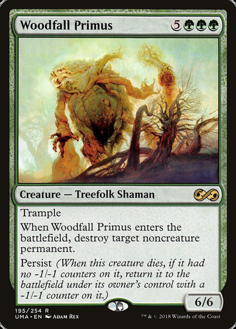 Magic: The Gathering - Ultimate Masters - Woodfall Primus (195)