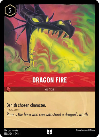 Disney Lorcana - The First Chapter - Dragon Fire