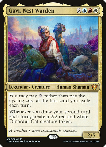 Magic the Gathering - Commander Deck - Gavi Cycling