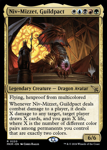 Magic the Gathering - Murders at Karlov Manor - Niv-Mizzet, Guildpact (Promo Pack)