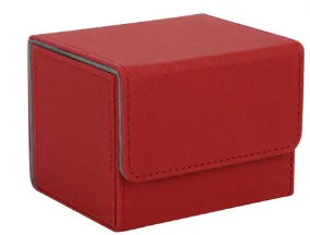 Hộp đựng bài Deck Box 100+ - Red (Side)