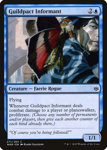 Magic the Gathering - War of the Spark - Guildpact Informant