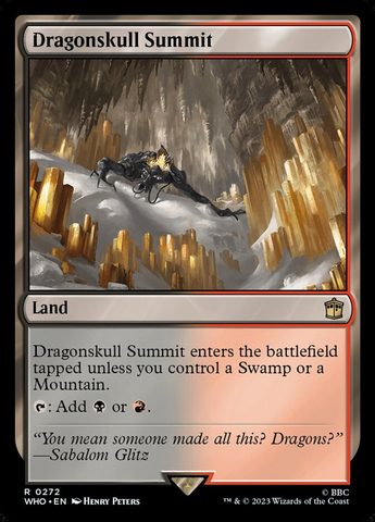Magic the Gathering - Universes Beyond: Doctor Who - Dragonskull Summit