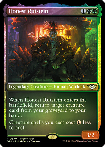 Magic: The Gathering - Outlaws of Thunder Junction - Honest Rutstein (370) Foil