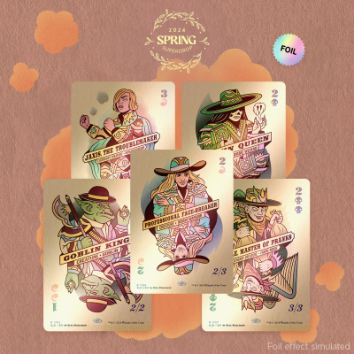 Magic the Gathering - Secret Lair - Spring Superdrop 2024 - Poker Faces