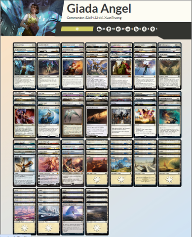 Magic the Gathering - Commander Deck - Giada Angel