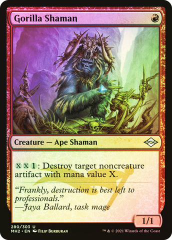 Magic the Gathering - Modern Horizons 2 - Gorilla Shaman - Foil