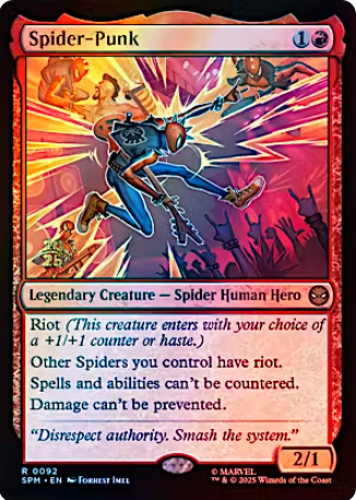 Magic the Gathering - Marvel's Spider-Man - Spider-Punk (Prerelease FOIL)