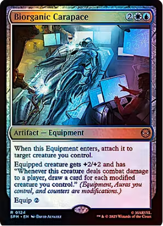Magic the Gathering - Marvel's Spider-Man - Biorganic Carapace FOIL