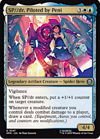 Magic the Gathering - Marvel's Spider-Man - SP//dr, Piloted by Peni