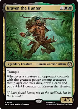 Magic the Gathering - Marvel's Spider-Man - Kraven the Hunter