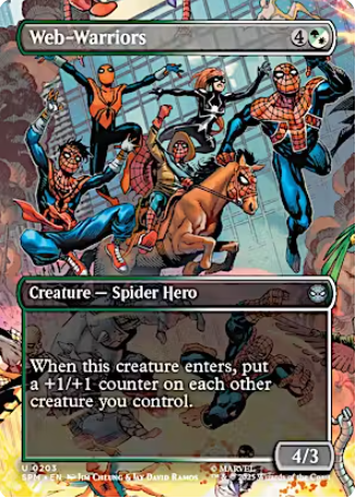 Magic the Gathering - Marvel's Spider-Man - Web-Warriors (Borderless)