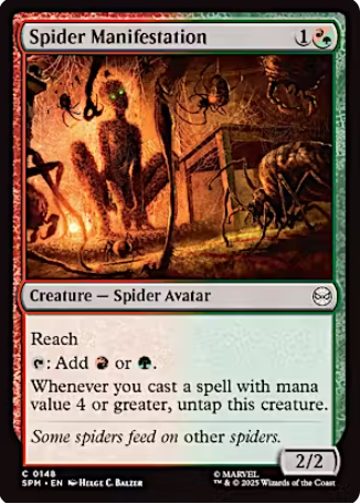 Magic the Gathering - Marvel's Spider-Man - Spider Manifestation
