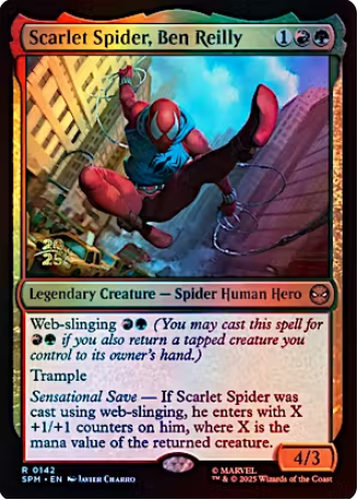 Magic the Gathering - Marvel's Spider-Man - Scarlet Spider, Ben Reilly (Prerelease FOIL)