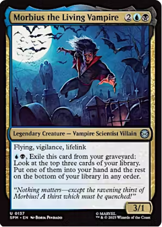 Magic the Gathering - Marvel's Spider-Man - Morbius the Living Vampire