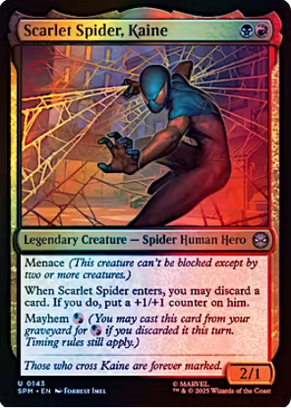 Magic the Gathering - Marvel's Spider-Man - Scarlet Spider, Kaine FOIL