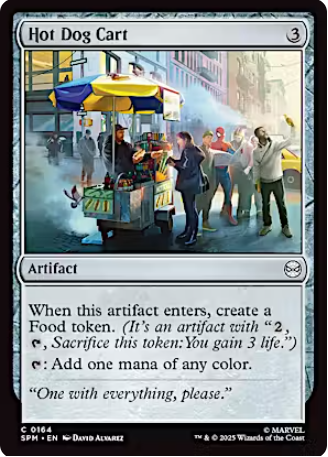 Magic the Gathering - Marvel's Spider-Man - Hot Dog Cart