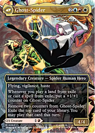 Magic the Gathering - Marvel's Spider-Man - Gwen Stacy // Ghost-Spider (Borderless)