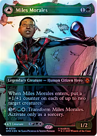 Magic the Gathering - Marvel's Spider-Man - Miles Morales // Ultimate Spider-Man (Classic Comic)