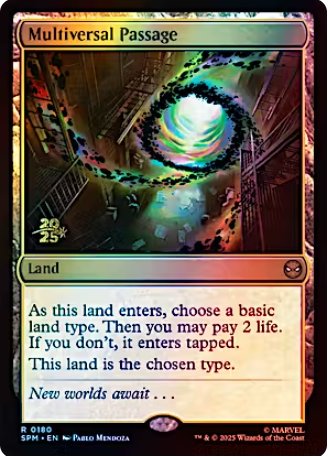 Magic the Gathering - Marvel's Spider-Man - Multiversal Passage (Prerelease FOIL)