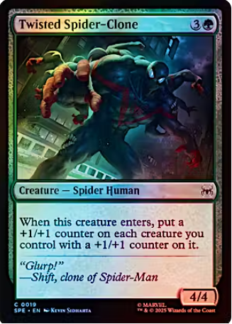 Magic the Gathering - Marvel's Spider-Man Eternal - Twisted Spider-Clone FOIL
