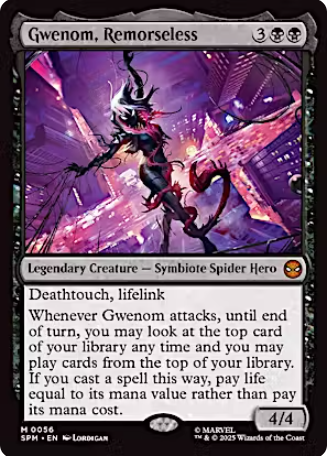 Magic the Gathering - Marvel's Spider-Man - Gwenom, Remorseless