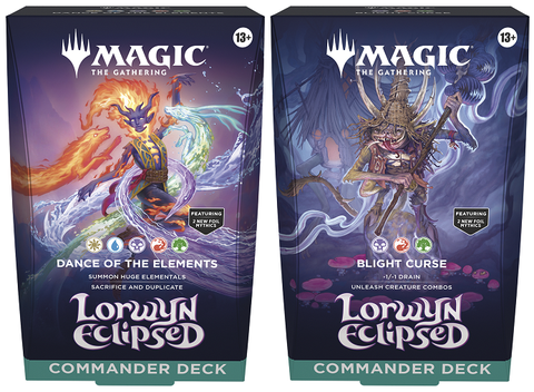 [Pre-Order] Magic: The Gathering - Lorwyn Eclipsed - Commander Deck Set (2 Deck)