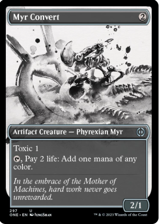Magic the Gathering - Phyrexia: All Will Be One - Myr Convert (Ichor Showcase)