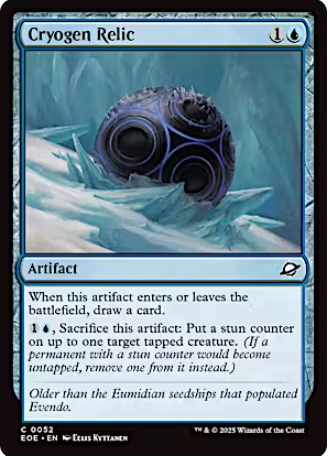 Magic the Gathering - Edge of Eternities - Cryogen Relic