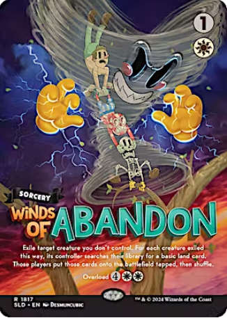 Magic the Gathering - Secret Lair - Winds of Abandon
