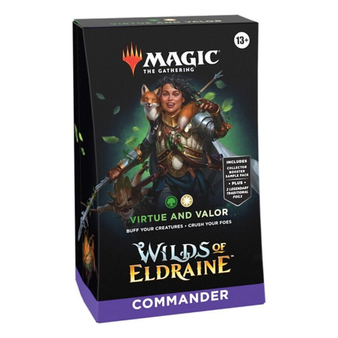 Magic the Gathering - Wilds of Eldraine - Commander Deck: Virtue and Valor