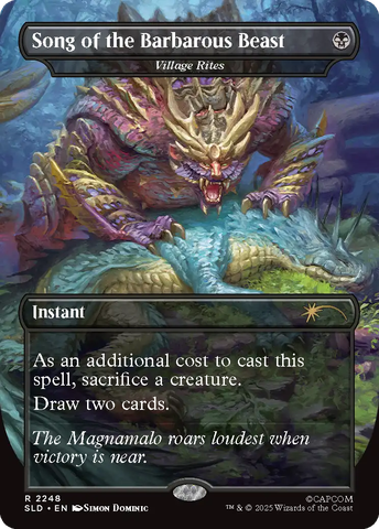 [Pre-Order] Magic the Gathering - Secret Lair x Monster Hunter: The Hunt