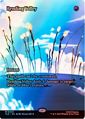 Magic the Gathering - Avatar: The Last Airbender Eternal - Rending Volley FOIL