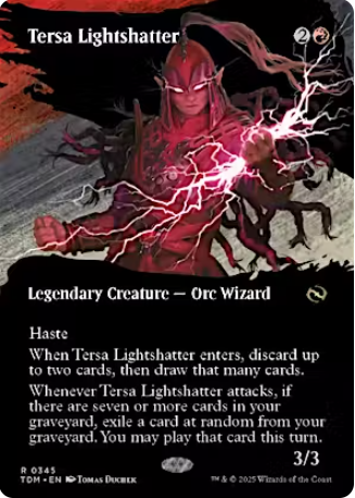Magic the Gathering - Tarkir: Dragonstorm - Tersa Lightshatter (Borderless)
