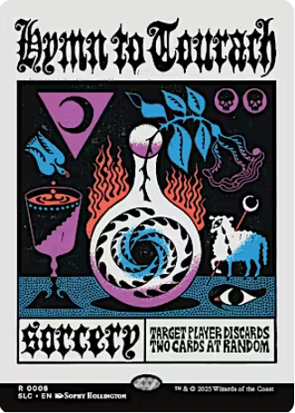 Magic the Gathering - Secret Lair Countdown Kit: An Encyclopedia of Magic - Hymn to Tourach