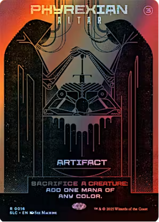 Magic the Gathering - Secret Lair Countdown Kit: An Encyclopedia of Magic - Phyrexian Altar FOIL